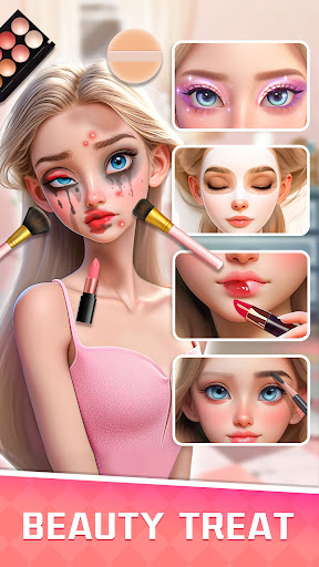Fantasy Makeover: Makeup Salon;;Welcome to Fantasy Makeover: Makeup Salon, a dress-up world of makeup games for fashions