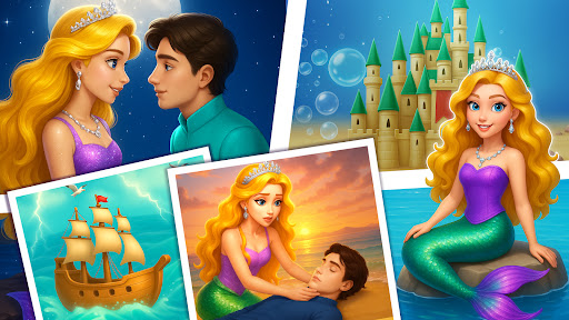 Mermaid Rescue Love Story Game